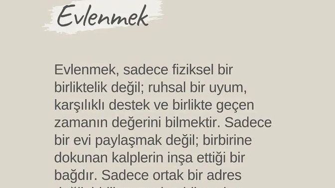 Erken evlenmek daha mı iyi , geç evlenmek mi?