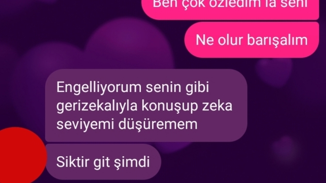 Sevgilim benimle barışmıyor. Tavsiye verir misiniz?