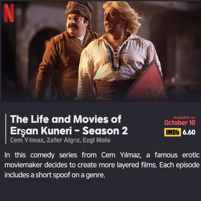 ERŞAN KUNERİ 2 sezonu 10 ekimde netflixte yayınlanacakmış, izleyecekmisin?