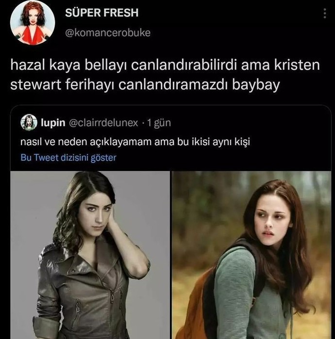 Twilightı türkler çekseydi başrol oyuncuları kim olurdu?