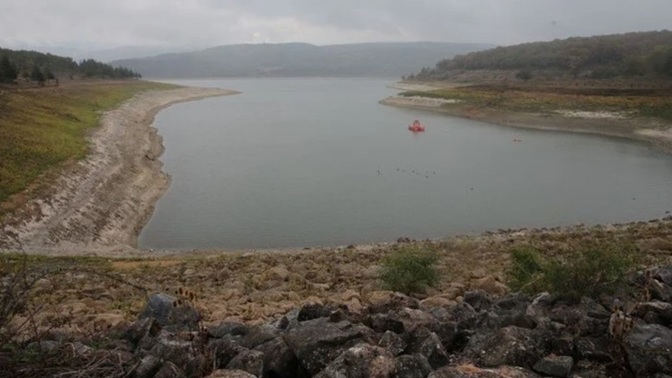GölKöy baraj gölünde sular 35 metre çekildi. Sularımız tükeniyor mu?