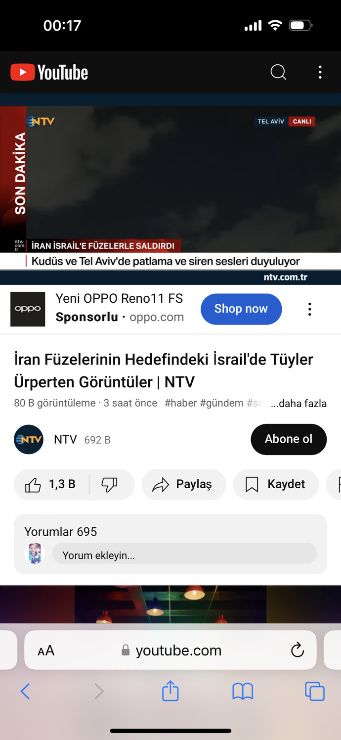 Haberi duydunuz mu?