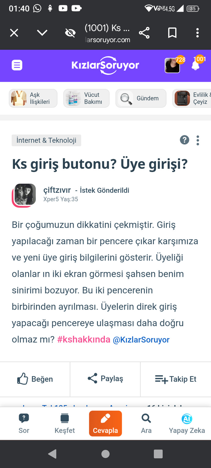 Bildirimleri biriktiriyormusun?