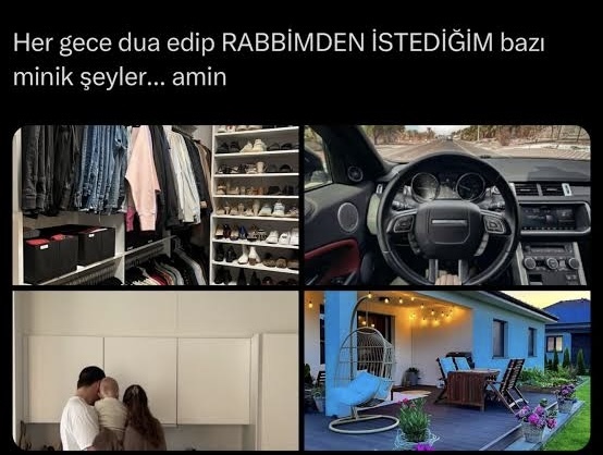 Hayalin yapmak istediğin neler var? İş aşk para kariyer aile hangisine odaklısın şu an?