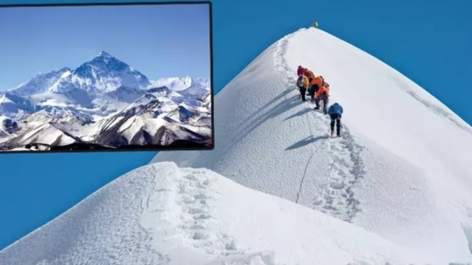 Everets her yıl 2ml uzuyor! Everest her yıl 2 milim uzuyorsa, biz neden yerimizde sayalım?