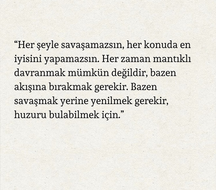 Siz de her şeyle savaşır mısınız?