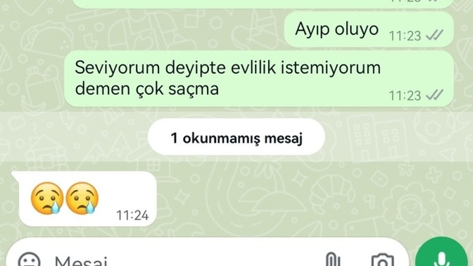 Seviyorum ama evlenmek istemiyorum diyen erkeğin amacı nedir?