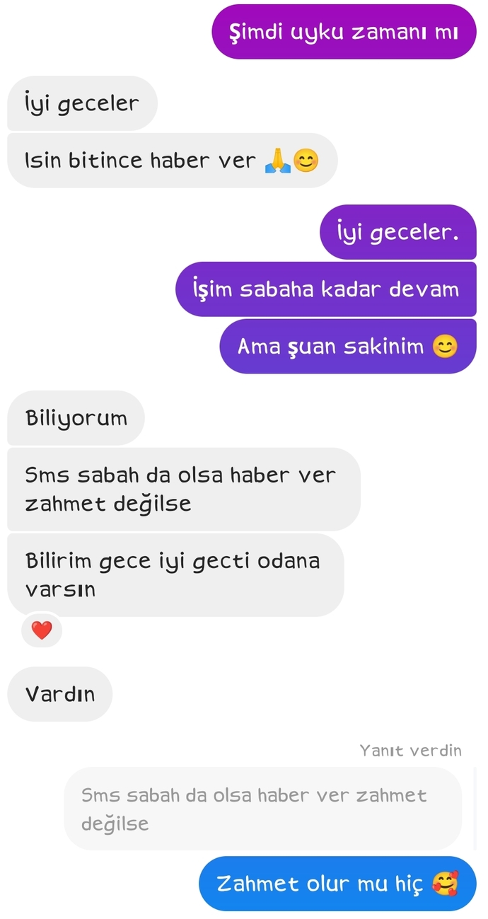 Benim ortam yok ya çok seviyorum ya hiç sevmiyorum böyle olan var mı?