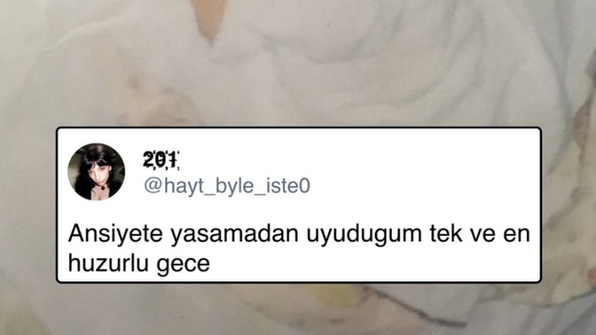 Böyle hissedenler kimler?