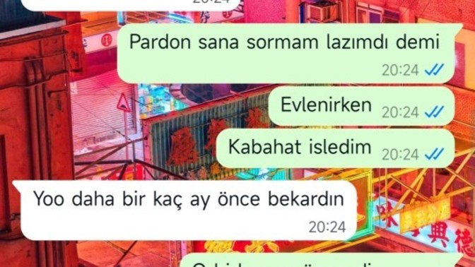 Evlilik yalanı atmak?