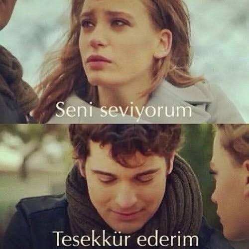 Sevgilinize Seni seviyorum dediğinizde teşekkürler diye karşılık alırsanız ne yaparsınız?