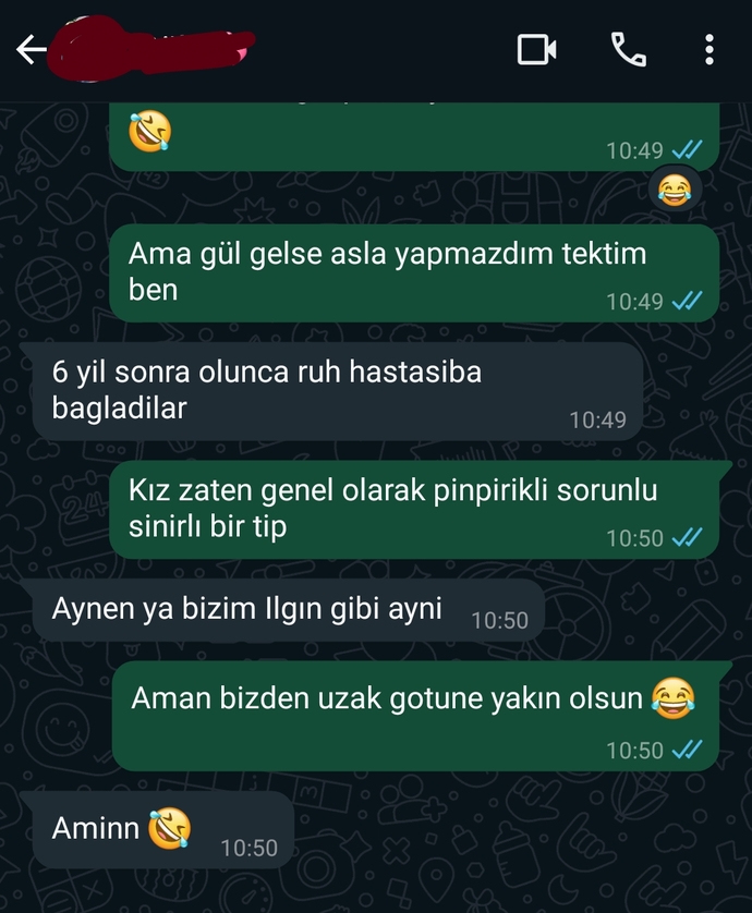 Telefonunuza gelen en son mesajı okurmusunuz?