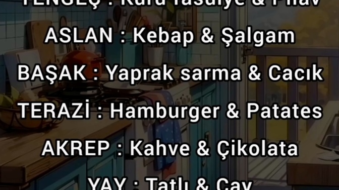 Vazgeçemediğin o ikili nedir?