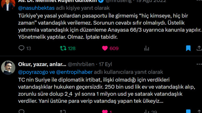 Suriyelilere verilen vatandaşlıkların geçersiz olduğunu biliyor muydunuz?