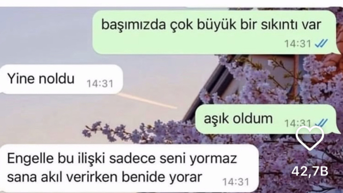 Aşık olmak dert midir, keyif mi?