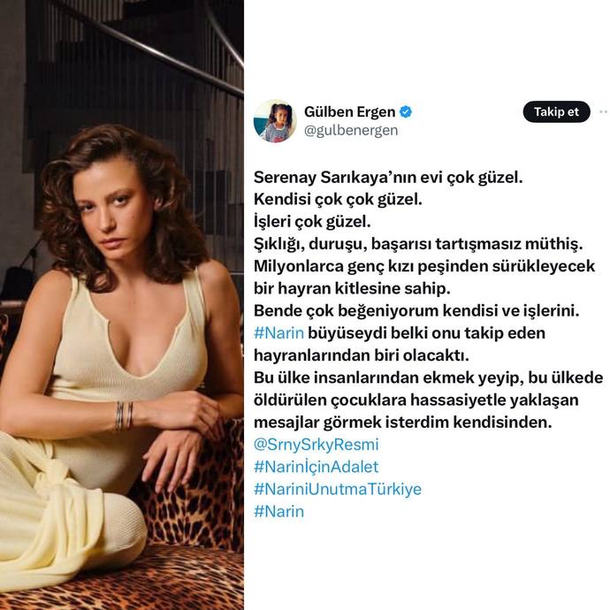 Gülben Ergen burada ne demek istemiş? Tercüme edicek var mı?