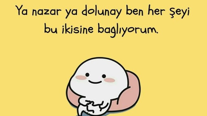 Her şeyi nazara bağlar mısınız?