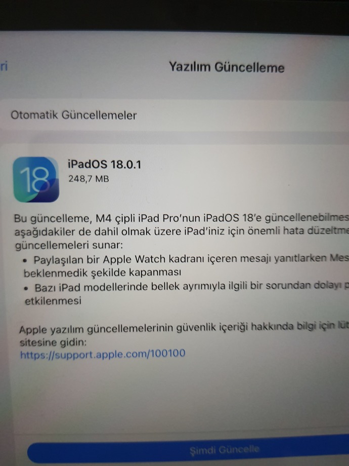 Bu güncellemeyi yapayım mı sizce? Yapan var mı?