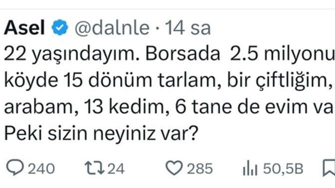Sizin neyiniz var?