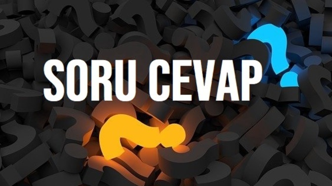 Sormak istediğin bir şey var mı?