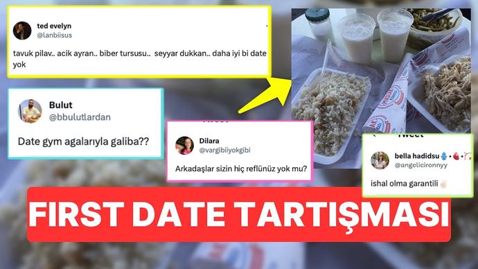 İlk buluşmada tavuk-pilav yemeğe gidilmez mi?