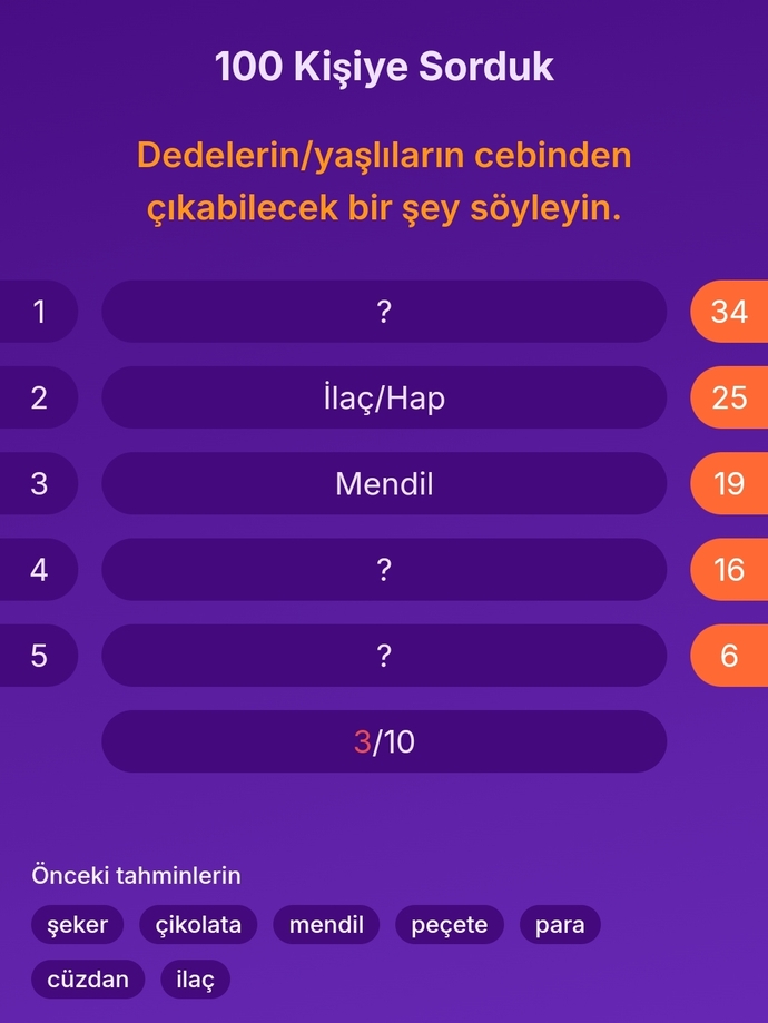Yaşlıların cebinden çıkabilecek şeyler nelerdir?