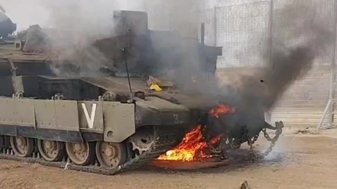 Filistinliler şeker ve sabundan yaptığı basit roketlerle israilin en modern dediği merkava tanklarını nasıl patlatabildi?
