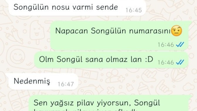 Sizin de böyle boș boğazlı geveze kuzeniniz var mı?