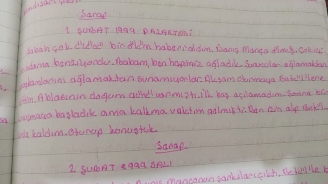Hiç günlük tuttunuz mu?