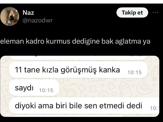 Eski sevgiliniz sizin gibi birini bulamadığı için geri dönse kabul eder misiniz?