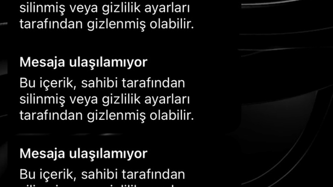 Atılan reelslerin hiçbirine ulaşılamıyor neden?