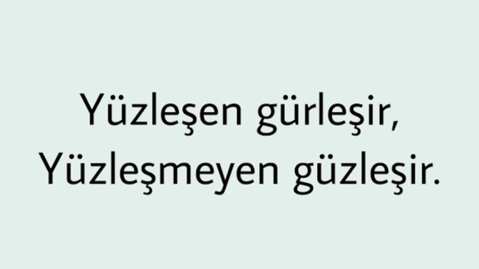 Kendinle Yüzleştin mı hiç?