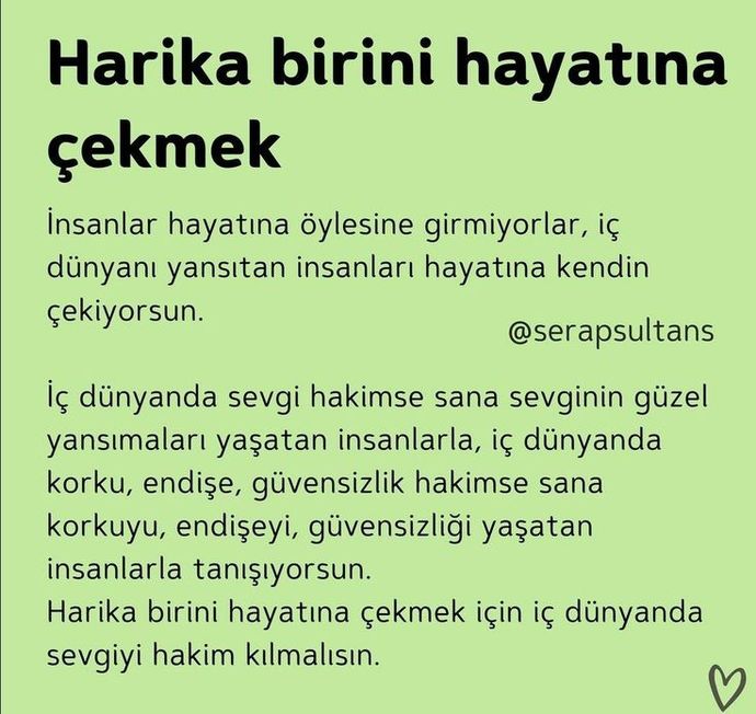 Harika birini almanın tarifi