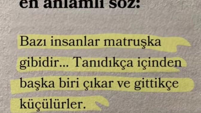 Güne bir söz bırakacak olsanız ne olurdu?