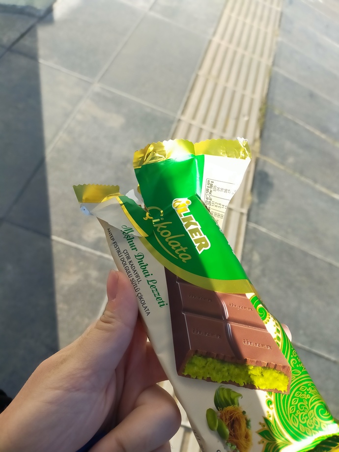 Dubai çikolatası denediniz mi? Henüz denemeyenler el kaldırsın?