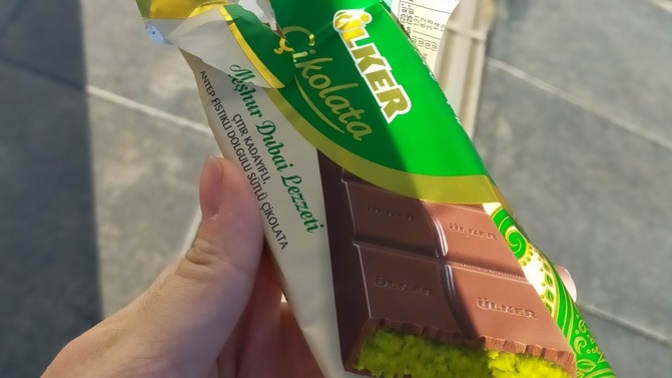 Dubai çikolatası denediniz mi? Henüz denemeyenler el kaldırsın?