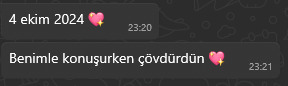 Sizce bu emojilerle ne demek istedi?