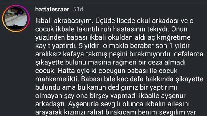 İkbal'i öldüren kişi takıntılı olduğu için yapmış bunu, takıntılı olan birinden nasıl korunmak gerekiyor?