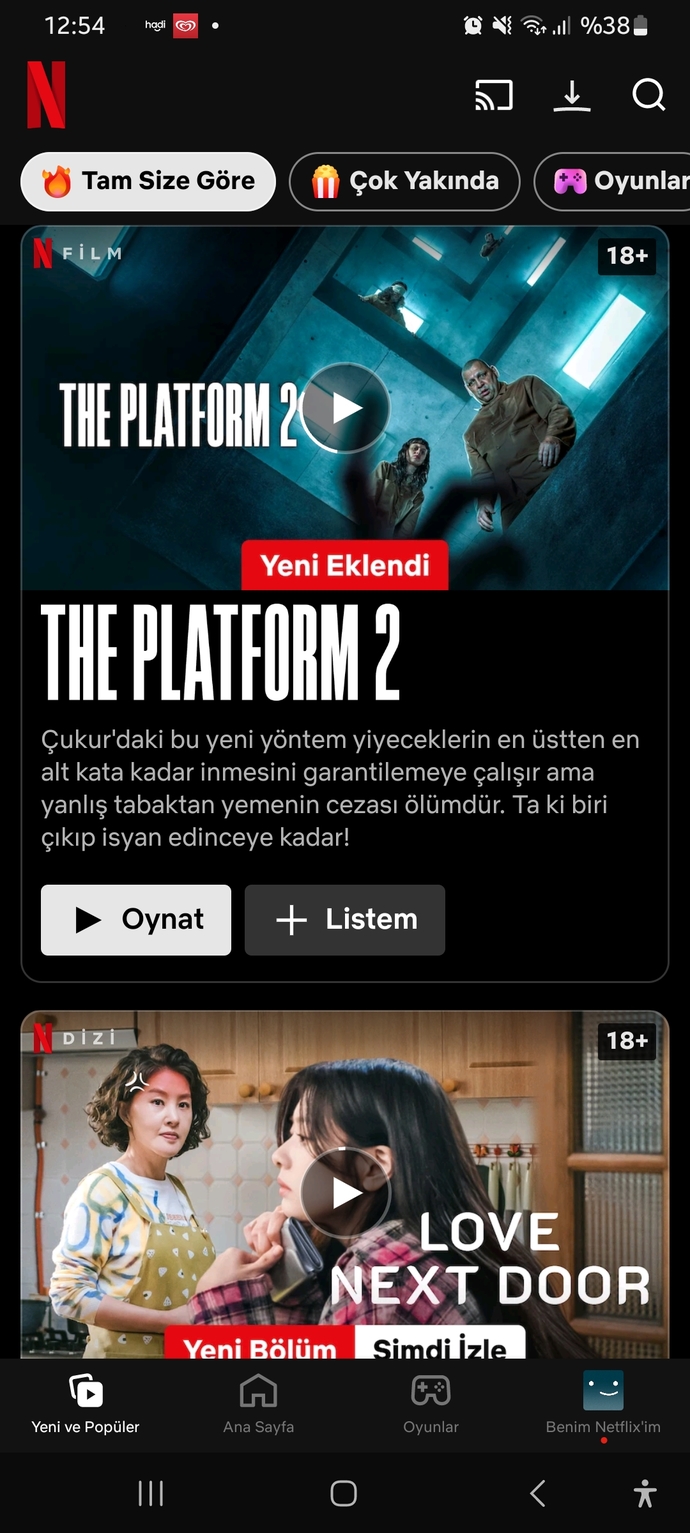 Plartform 2 yi izldiniz mi?