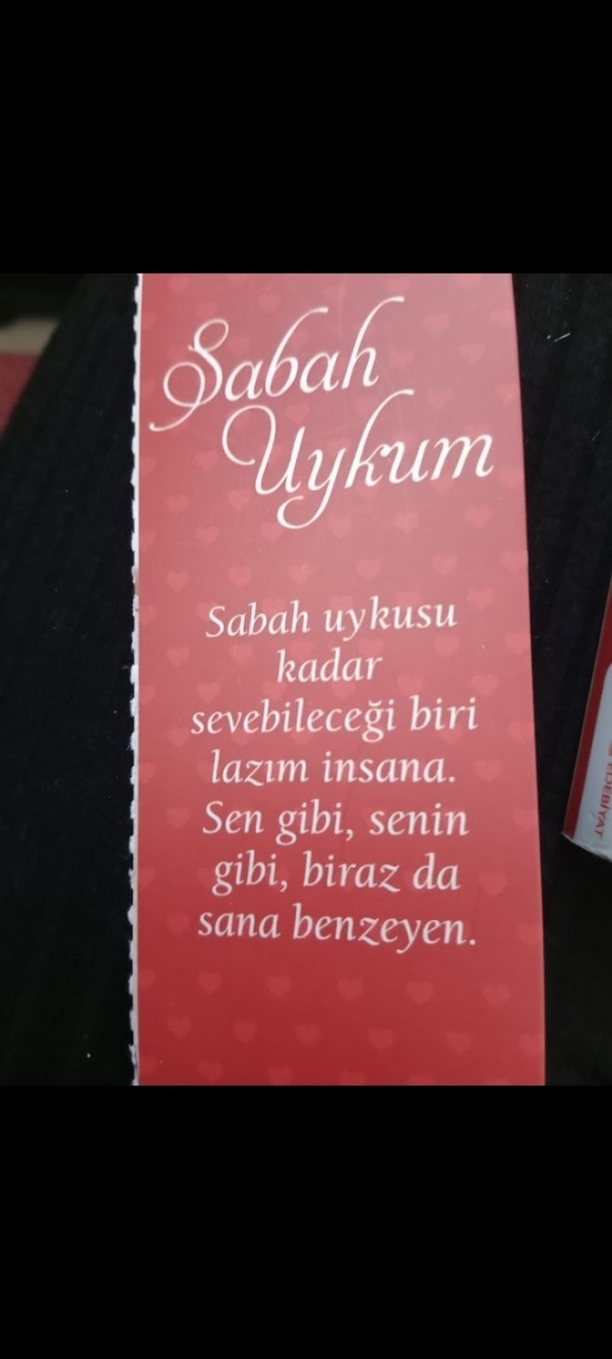 Sabah uykunuz var mı?
