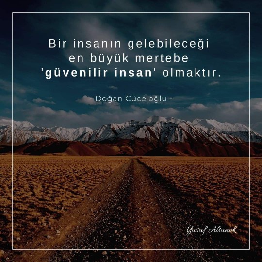 Güvenilir biri misiniz?