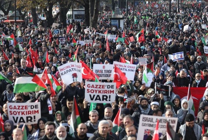 Yarın Türkiyede 60tanfazla Filistine destek yürüyüşü düzenlenecek Peki bu ülke ne zaman kendi hakları için yürüyüş düzenleyecek?