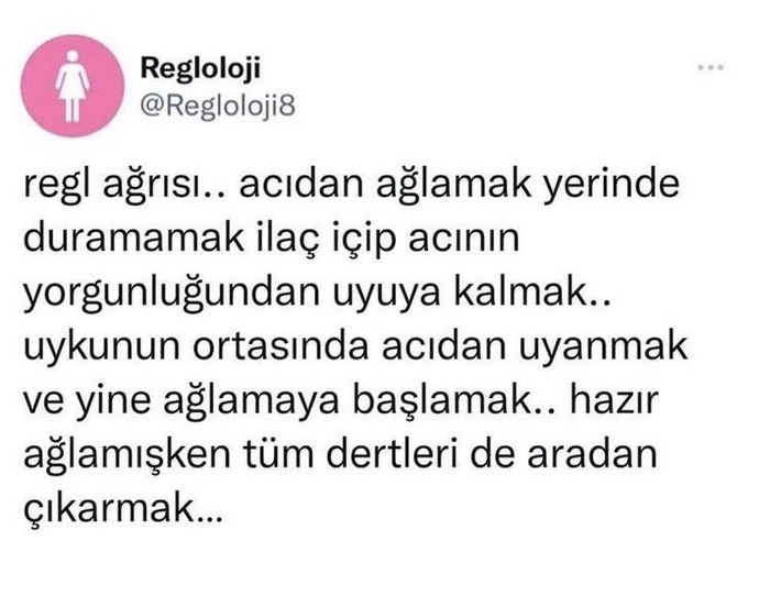 Uzun bir aradan sonra regl oldum ama ağrım yok, normal mi?