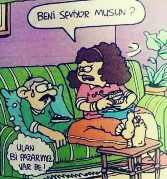 Bu kadar saçma bi koca olurrrr muuu?