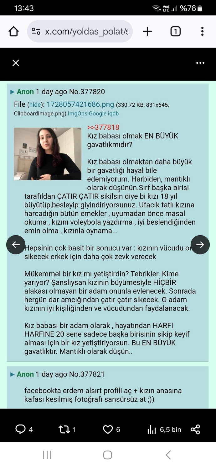 Bu nedir ya ne rezalet bu midem bulanıyor erkekler böyle mi düşünüyor?