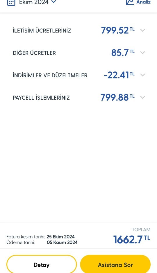 Bu fatura neyin nesi ya?