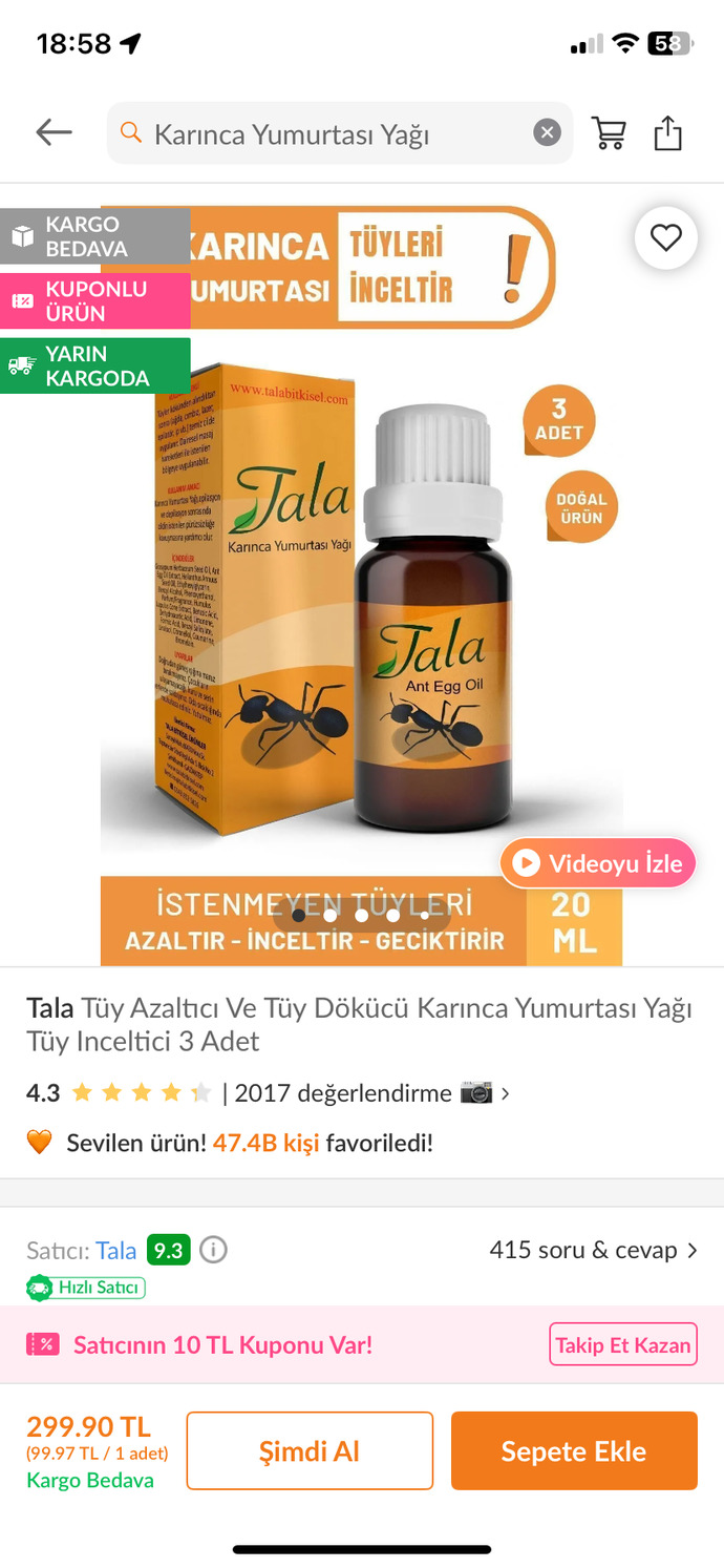 Karınca yumurtası yağını deneyip memnun olan var mı?