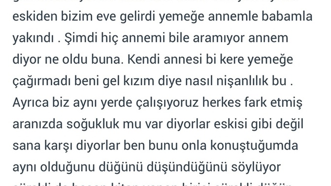 Arkadaşlar nişanlım çok değişti derdimi anlattım sizce ne yapayım?