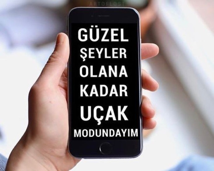 Kendini uçak moduna almak ister miydin?