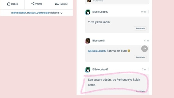 Yaprak dökümü, Ferhunde dizide nasıl biriydi😄?